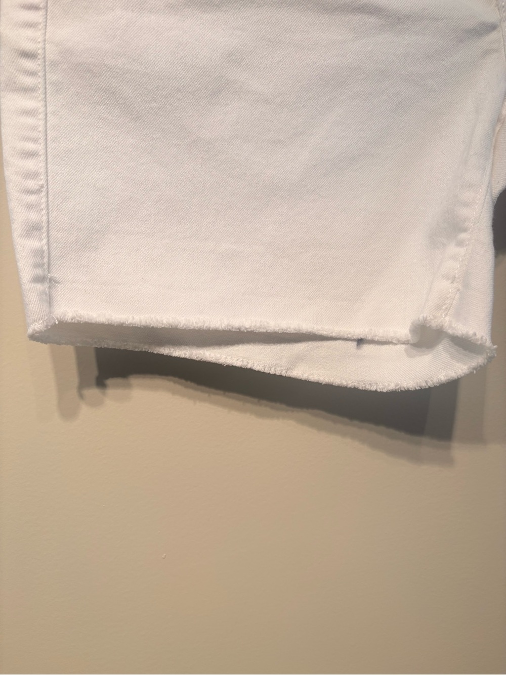 GAP White Boyfriend Denim Shorts - Picture 6 of 7